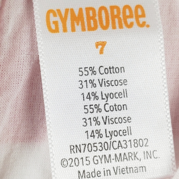 Gymboree Girl's Striped Cotton Dress Size 7 - Picture 2 of 4